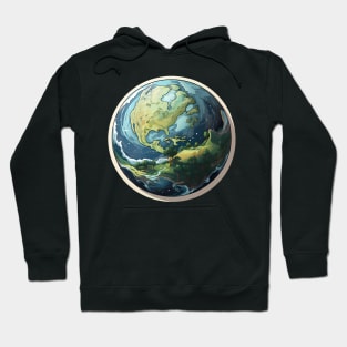 Fantasy Earth Globe Hoodie